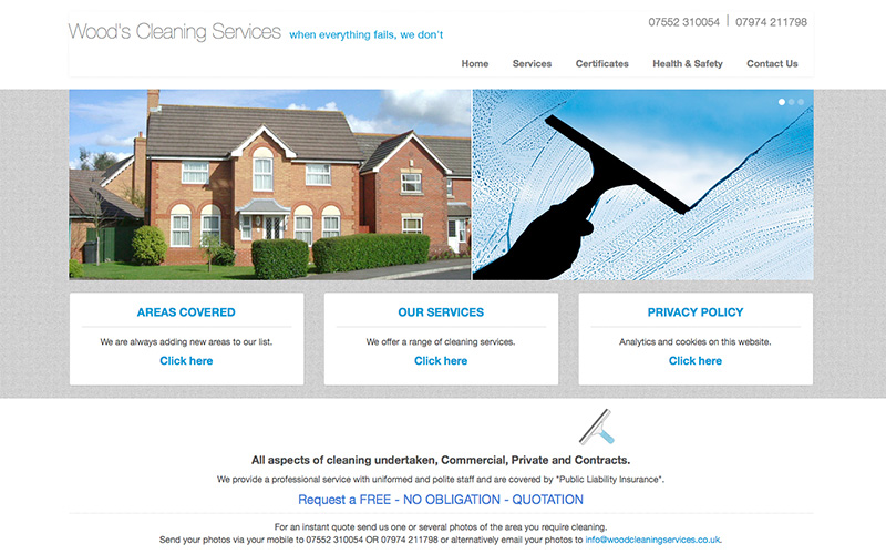 Wood's Cleaning Services 2016